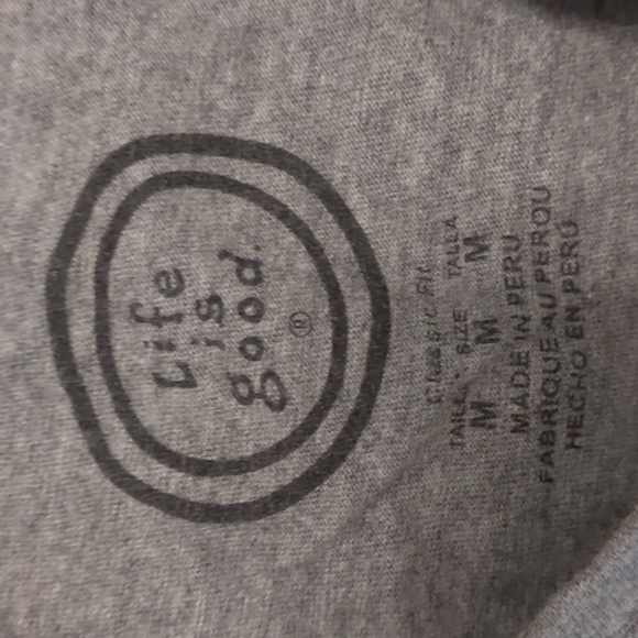 Life Is Good Spread Good Vibes Tee - Picture 2 of 3